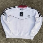 Trust sports-Sweatshirt for men soft & comfortable -winter vibes-white.