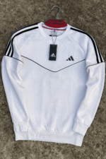 Trust sports-Sweatshirt for men soft & comfortable -winter vibes-white. - Image 2