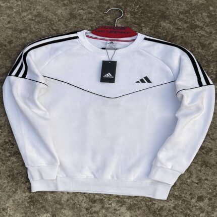 Trust sports-Sweatshirt for men soft & comfortable -winter vibes-white.