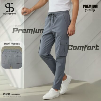 Trust Sports- MITRE 6 pocket Cargo Trouser Grey.