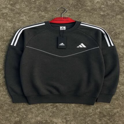 Trust sports-Sweatshirt for men soft & comfortable -winter vibes-Ash.