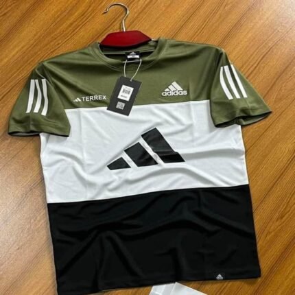 Trust sports t-shirt for men-imported fabric-olive.