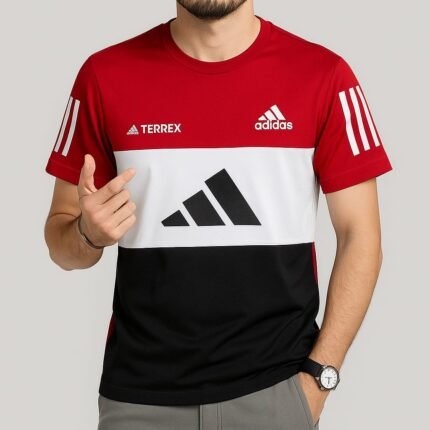 Trust sports t-shirt for men-imported fabric Red.