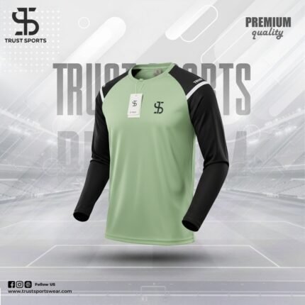 Trust sports Full Sleeve T-shirt for Men – Winter Long Sleeve-olive.