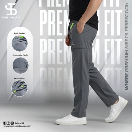 Trust sports-UP-Cargo premium China Angle Dube fabrics-Ash.