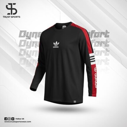 Trust sports Full Sleeve T-shirt for Men – Winter Long Sleeve Black.