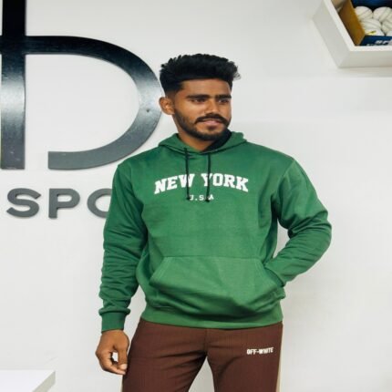 Trust sports-Huddie for men soft & comfortable -winter vibes-Green.