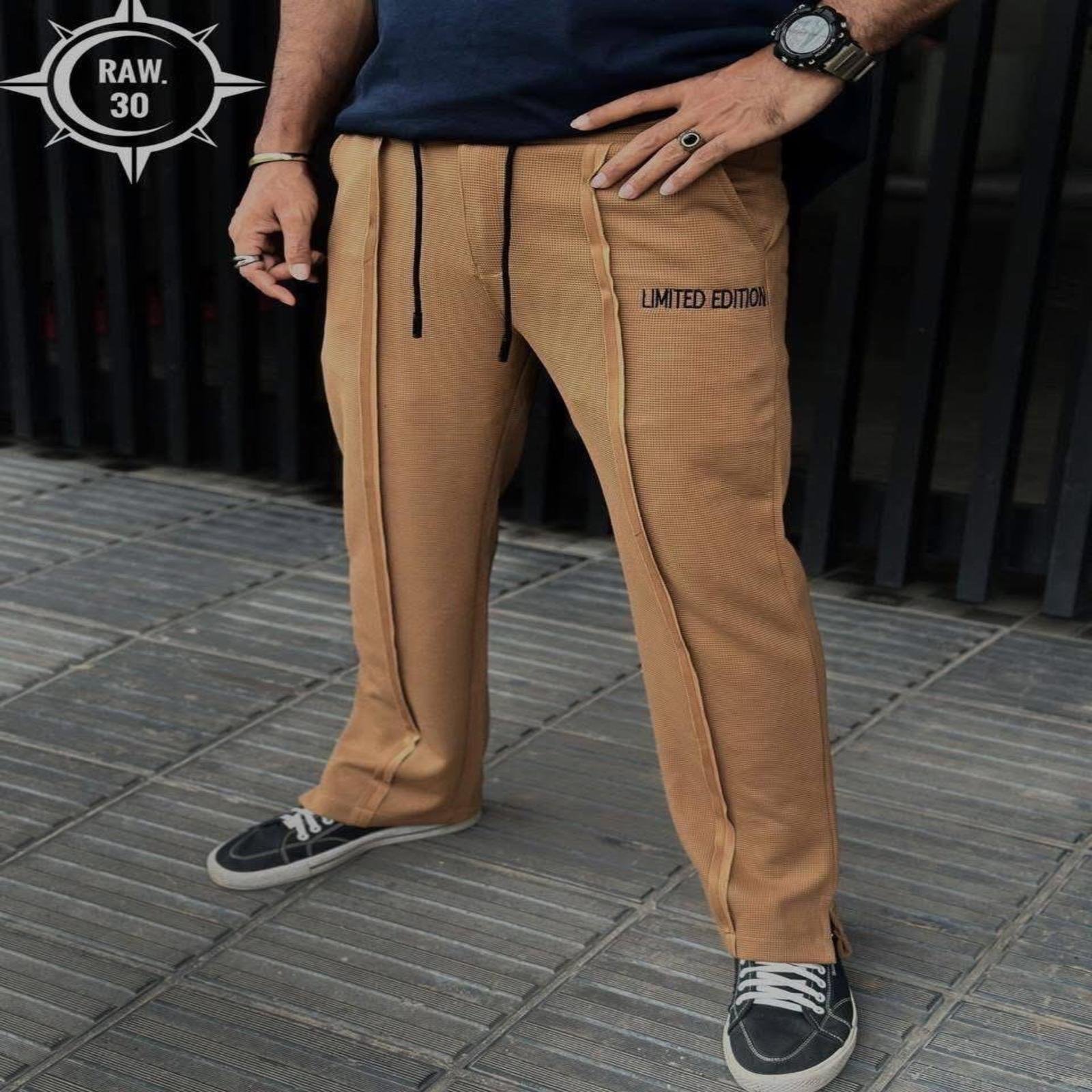 WhatsApp Image 2025-11-17 at 17.55.01_4ea0c041 TRUST SPORTS-Baggy Trousers for that Relaxed Look-Khaki. - Image 1