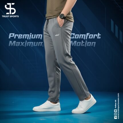 Trust sports-Mitre-Trouser Premium Quality Parasort fabrics- Ash.