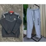 Trust sports premium quality sweet-shirt and cotton trouser 2pics combo.