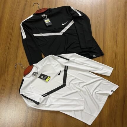 Trust sports Full Sleeve T-shirt for Men – Winter Long Sleeve-Combo2pis.B/W