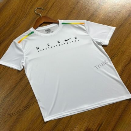 Trust sports t-shirt for men-imported fabric-White.