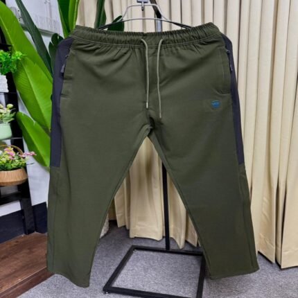 Trust sports premium quality G-star trouser for men-olive