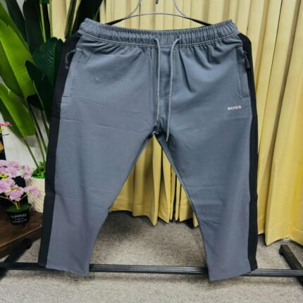 Trust sports premium quality Boss trouser for men-Ash