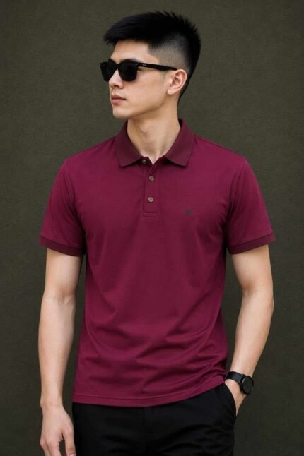 Zayham Premium Quarter-Zip Performance Polo