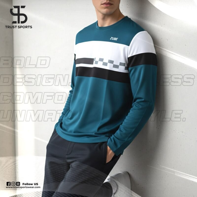 Premium Sports Fabric Full Sleeve T-Shirt for Men